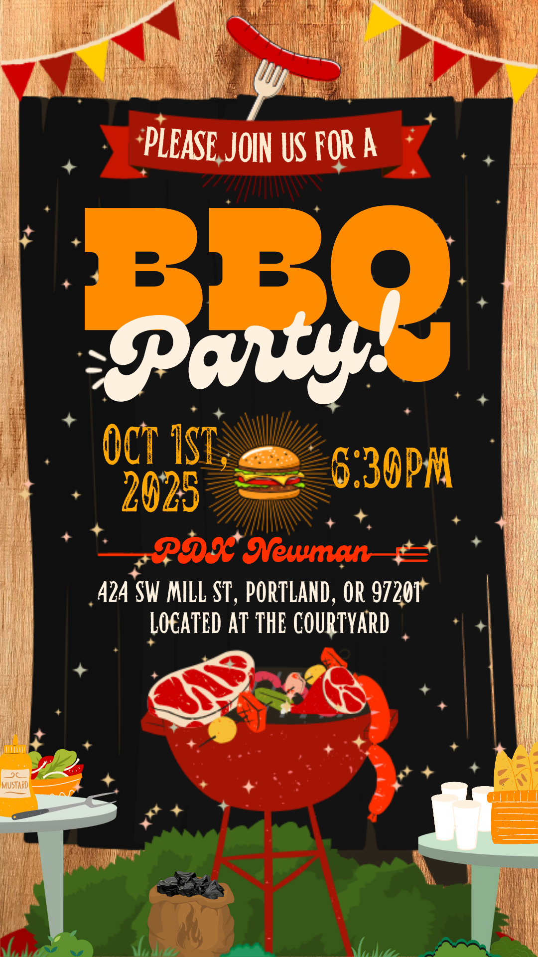 PDX Newman BBQ